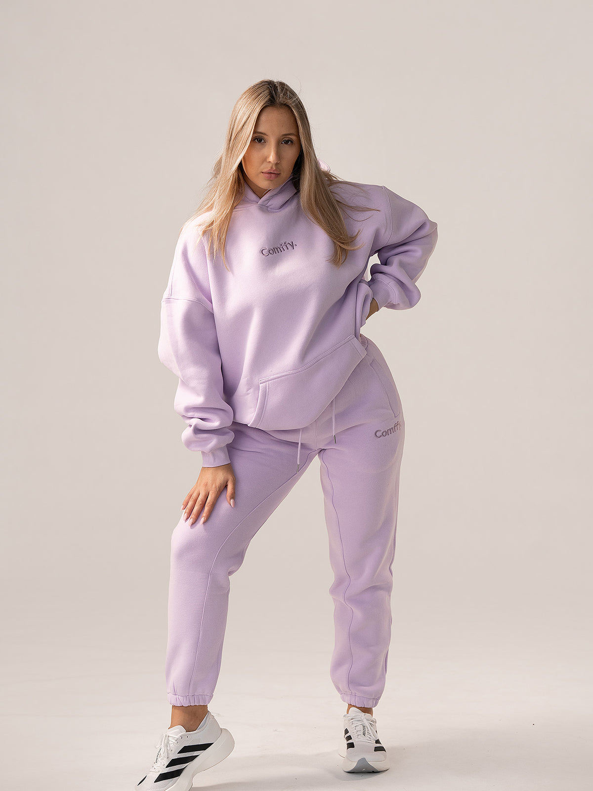 Dresy ze ściągaczem - lilac